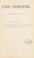 Házi Könyvtár 3 száma (VIII - XII - XVII), egybekötve: 

Sidney Herbert Laing: Az emberszármazása....