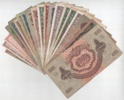 20db-os vegyes pengő bankjegy tétel T:F,VG