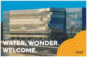 2017. 50Ft Cu-Ni "17. FINA Vizes Világbajnokság" első napi veret sorszámozott emléklapon, ...