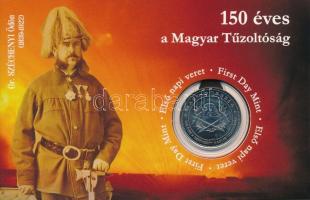 2020. 50Ft Cu-Ni "150 éves a Magyar Tűzoltóság" első napi veret sorszámozott emléklapon "02524" T:UNC