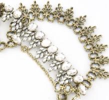 Óriási strasszos hastáncos nyaklánc