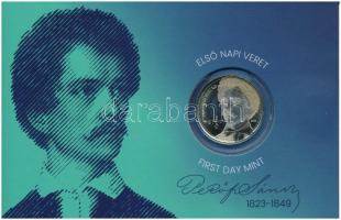 2023. 200Ft bicolor "Petőfi 200" első napi veret sorszámozott emléklapon "03899" T:UNC