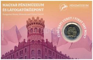 2022. 100Ft &quot;Magyar Pénzmúzeum és Látogatóközpont&quot; első napi veret sorszámozott emléklapon &quot;05250&quot; T:UNC