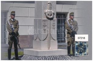 2023. 100Ft "175 éves a Magyar Honvédség" első napi veret sorszámozott emléklapon "07...