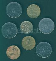 Olaszország 1979-95. Kis "FAO" tétel, benne 100L (5x) 2klf, 200L (3x) 2klf T:1/2,2,3