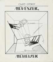 Csapó György: Művészek, műhelyek. A szerző, Csapó György (1920-1989) író, újságíró által Bolmányi Ferenc (1904-1990) festőművésznek DEDIKÁLT példány! Harmincnégy beszélgetés képzőművészetről. Anna Margit, Barcsay Jenő, Bálint Endre, Bencze László, Berki Viola, Bernáth Aurél, Bortnyik Sándor, Csáji Attila, Czóbel Béla, Deim Pál, Frank Frigyes, Z. Gács György, Gross Arnold, Hegyi György, Hencze Tamás, Ilosvai Varga István, Kassa János, Klimó Károly, Kmetty János, Kokas Ignác, Kurucz D. István, Martyn Ferenc, Miháltz Pál, Pásztor Gábor, Ruzicskay György, Schönberger Armand, Somos Miklós, Swierzkiewicz Róbert, Szabó Vladimir, Szántó Piroska, Szemethy Imre, Tóth Menyhért, Udvardi Erzsébet, Vaszkó Erzsébet. [Bp., 1979], Népművelési Propaganda Iroda. Kiadói papírkötés, kijáró címlappal.