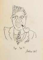 Major Henrik Panoptikuma. Írók és hírlapírók karikatúrái, Kosztolányi Dezső előszavával. Tevan-könyv...