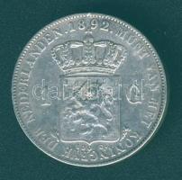 Hollandia 1892. 1G Ag Wilhelmina T:3 kis ph