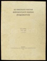 Az Országos Magyar Szépművészeti Múzeum évkönyvei IX. köt. (1937-1939.) Bp., 1940., Országos Magyar Szépművészeti Múzeum. Fekete-fehér fotókkal illusztrált. Kiadói papírkötés, foltos borítóval.