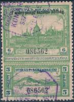 1930 Vízumbélyeg 6+ 5P egyszeri átutazásra