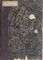 Állategészségügyi évkönyv az 1899-dik évre. Szerk.: Hutyra Ferenc. Tizenharmadik évfolyam. Bp., 1900...