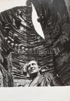 Tasnádi Attila: Kiss István. DEDIKÁLT! Bp.,1982,Képzőművészeti Alap. Fekete-fehér fotókkal illusztrá...