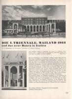 Moderne Bauformen. Monatshefte für Architektur und Raumkunst. Herausgegeben von Julius Hoffmann. XXX...