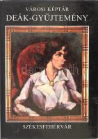 Városi Képtár Deák-Gyűjtemény, Székesfehérvár. A gyűjtő, Deák Dénes (1931- 1993) műgyűjtő, mecénás által DEDIKÁLT példány! A könyvben, Henszlmann Imre díjátadó ünnepségére szóló meghívó, a díjazottak között Deák Dénessel Szerk.: Lóska Lajos. Székesfehérvár, 1988, Székesfehérvár Városi Képtár. 186 p. Gazdag képanyaggal, többek közt Kádár Béla, Ámos Imre, Korniss Dezső, Deim Pál műveinek reprodukcióival illusztrálva. Kiadói egészvászon-kötés, kiadói papír védőborítóban, jó állapotban.