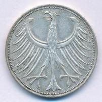 NSZK 1960D 5M Ag T:XF
GFR 1960D 5 Mark Ag C:XF