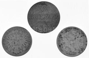 Ausztria 1849C 6kr billon 1870-1872. 10kr Ag "Ferenc József" (2xklf) T:F
Austria 1849C 6 ...