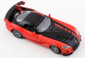 Burago Dodge Viper ACR modell autó, h: 19 cm