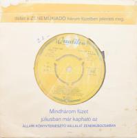 Táncdalfesztivál 69. Vinyl, 1969, sérült tokban