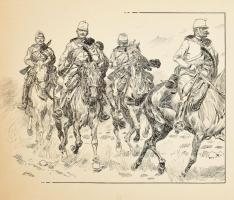 Ludwig Koch: Skizzen aus dem Kriegshofquartier. Wien,(1914),L. W. Seidel & Sohn, 4 p.+46 t. Néme...