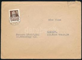 1970 Passuth László (1900-1979) író autográf aláírásával ellátott gépelt levele író kolleginának ado...