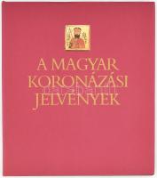 Kovács Éva - Lovag Zsuzsa: A magyar koronázási jelvények. Bp., 1980, Corvina. Egészoldalas, színes fotókkal illusztrálva. Kiadói kartonált papírkötés, kiadói papír védőborítóban, kiadói kartontokban. Számozott, 206. sz. példány.