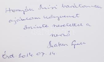 Matusz Gyula: Éber kómában a magyar foci. A szerző által DEDIKÁLT! H.n., 2014, szerzői, 147 p. Kiadó...