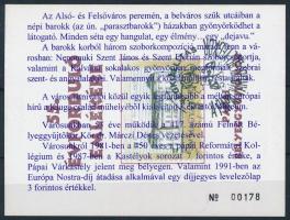 2008 55 éves a pápai bélyeggyűjtőkör emlékív