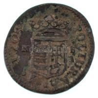 1704KB Rézpoltúra "II. Rákóczi Ferenc" Körmöcbánya (3,13g) T:XF,VF Hungary 1704KB Poltura ...