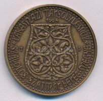 Tóth Sándor (1933-) 1994. "A hét vezér sorozat - Ond vezér" kétoldalas bronz emlékérem (42...