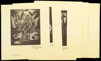 Madách: Az ember tragédiája. Buday György fametszetei. Bp., 1984, Múzsák Közművelődési Kiadó, 22 t. ...