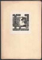 1970 Klf. alkotók (Vadász Endre, Stettner Béla, Kékesi László, stb.): Ex Libris Réthy István. A XIII. Nemzetközi Ex Libris Kongresszus alkalmából megjelent mappa, 20 db grafika. Rézkarc, papír, részben jelzettek. Változó méretben. Megjelent 50 példányban. Számozott (25./50).