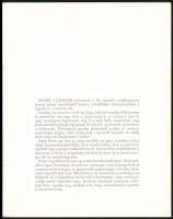 Szabó Vladimir. (Kiállítási katalógus). Balassagyarmat, 1985, Balassagyarmat Város Tanácsa - Nógrád ...