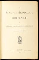 Beöthy Zsolt (szerk.): A Magyar Irodalom Története II. Budapest, 1896, Athenaeum. Első kiadás! Dísze...