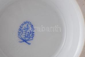 Herendi Viktória mintás váza. Jelzett, kézzel festett, hibátlan, m: 22,5 cm