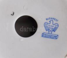 Hollóházi sirály + Aquincum akt figurák, jelzett, m: 23-26 cm