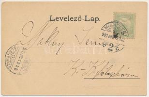 1902 Tiszolc, Tisovec; Tiszolcz-Erdőközi fogaskerekű vasúti viadukt, gőzmozdony, vonat. Kohn Albert ...