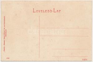 1919 Hátszegváralja, Váralja-Hátszeg, Hateg, Subcetate; Vasútállomás, MÁV vagonok. Mester János kiad...