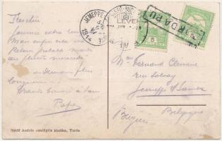 1914 Torda, Turda; Szódagyár. Mádli András vendéglős kiadása / soda factory (felületi sérülés / surf...