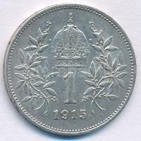 Ausztria 1915. 1K Ag "Ferenc József" T:AU,XF 
Austria 1915. 1 Corona Ag "Franz Josep...