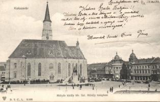 Kolozsvár King Mátyás square