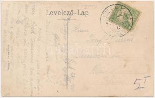 1910 Felek, Freck, Avrig; utca, üzlet. Albert Kisch kiadása / street view, shop (EK)