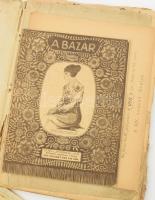 cca 1900-1907 Divat Szalon újság 70 db litografált címlap, 25x32 cm