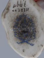 Herendi Viktória mintás csikkelnyomó, jelzett, kopással