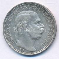 1912KB 1K Ag "Ferenc József" T:XF patina Adamo K5.1