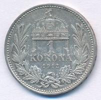 1912KB 1K Ag "Ferenc József" T:XF patina
Adamo K5.1