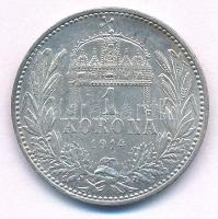 1914KB 1K Ag "Ferenc József" T:XF karc Adamo K5.1