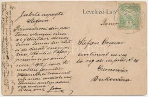 1912 Gyergyótölgyes, Tölgyes, Tulghes, Tulghies; Fő utca, Niszel Lőrincz és Testvére üzlete és saját...