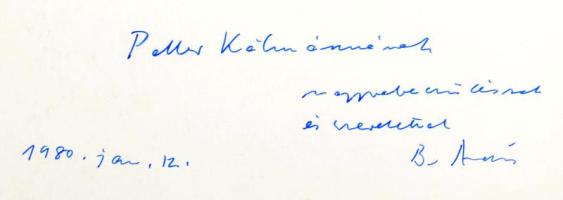 Balogh András festőművész kiállítása 1980. január 5-27. Műcsarnok, Budapest. Balogh András (1919-199...