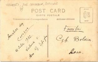 1932 Vajnafalva, Voinesti (Kovászna, Covasna); erdélyi népviselet / Transylvanian folklore. photo