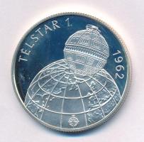 1992. 500Ft Ag "Telstar 1" kapszulában T:UNC (eredetileg PP) folt Adamo EM127